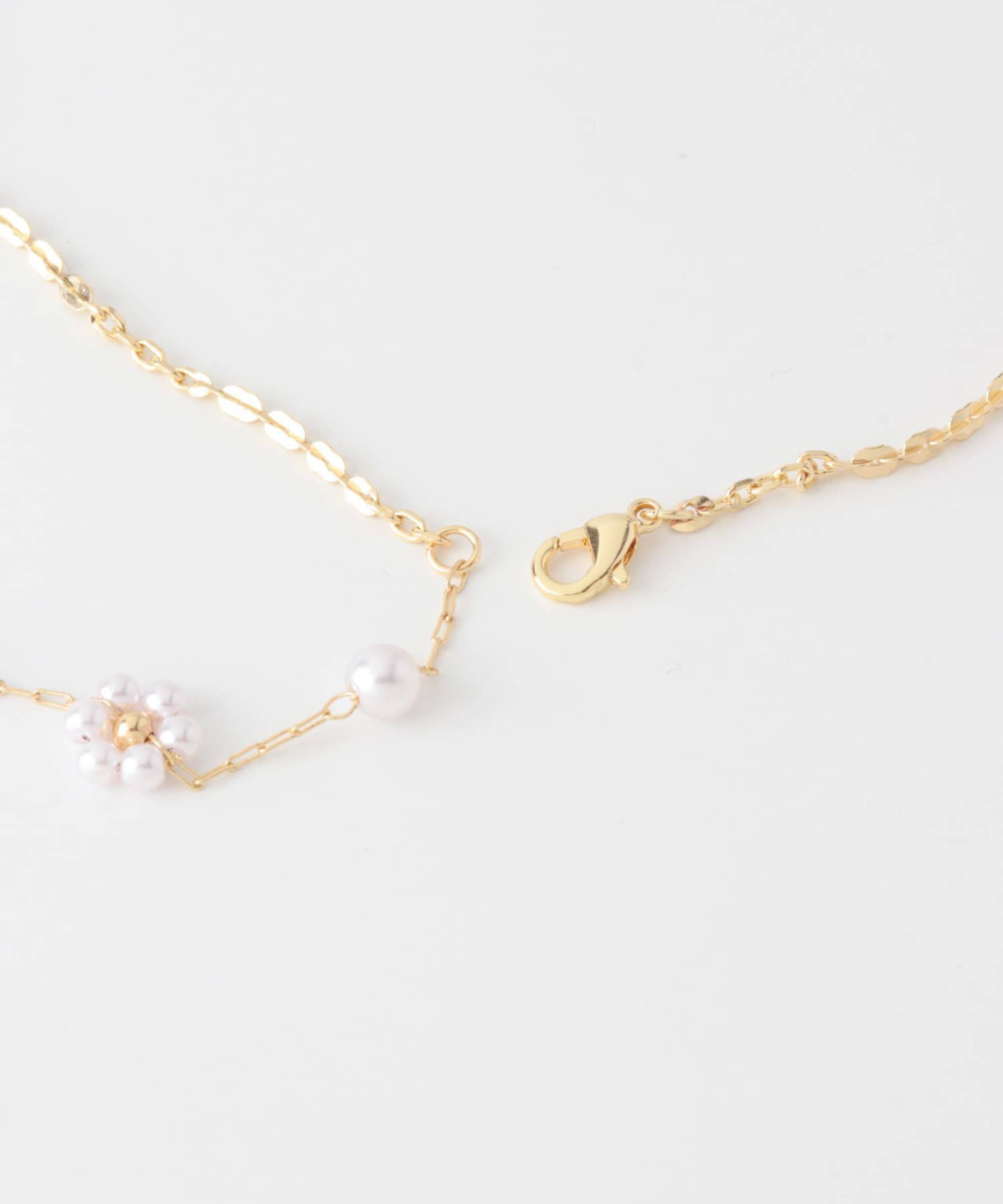 SMELLY「パールフラワーYネックレス」|ネックレス|
