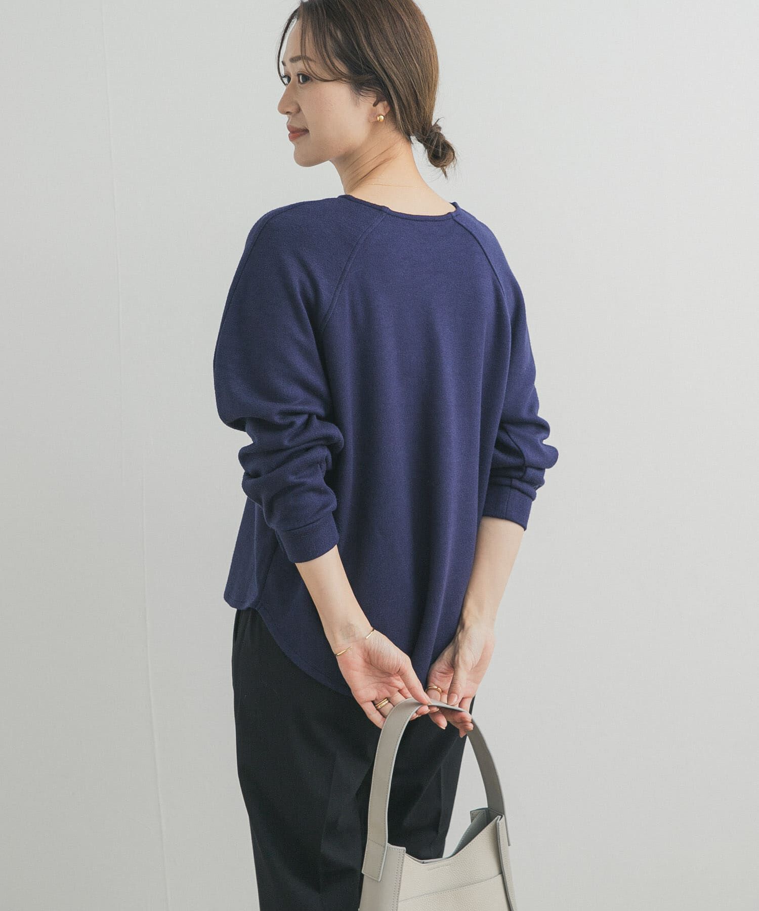 URBAN RESEARCH DOORS「カーブスリーブプルオーバー」|Tシャツ・カットソー|