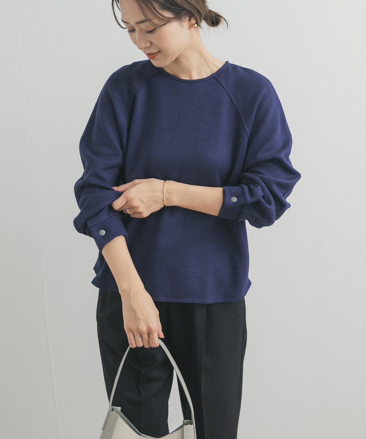 URBAN RESEARCH DOORS「カーブスリーブプルオーバー」|Tシャツ・カットソー|