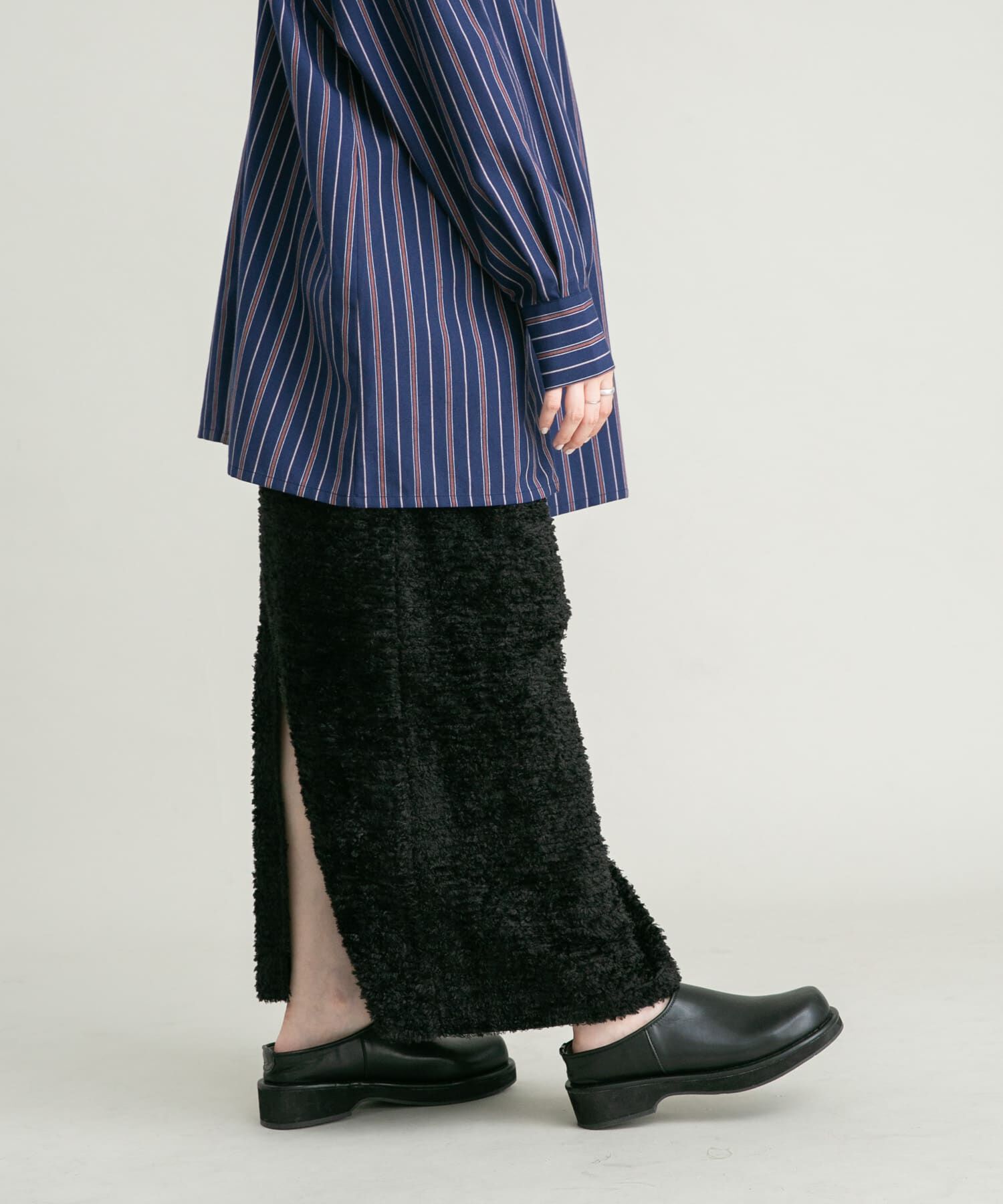  「ミニフリンジタイトスカート」|スカート|