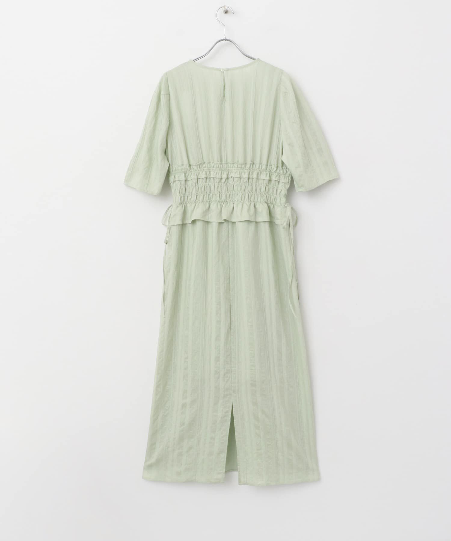  「フリルシャーリングドッキングワンピース」|ワンピース|