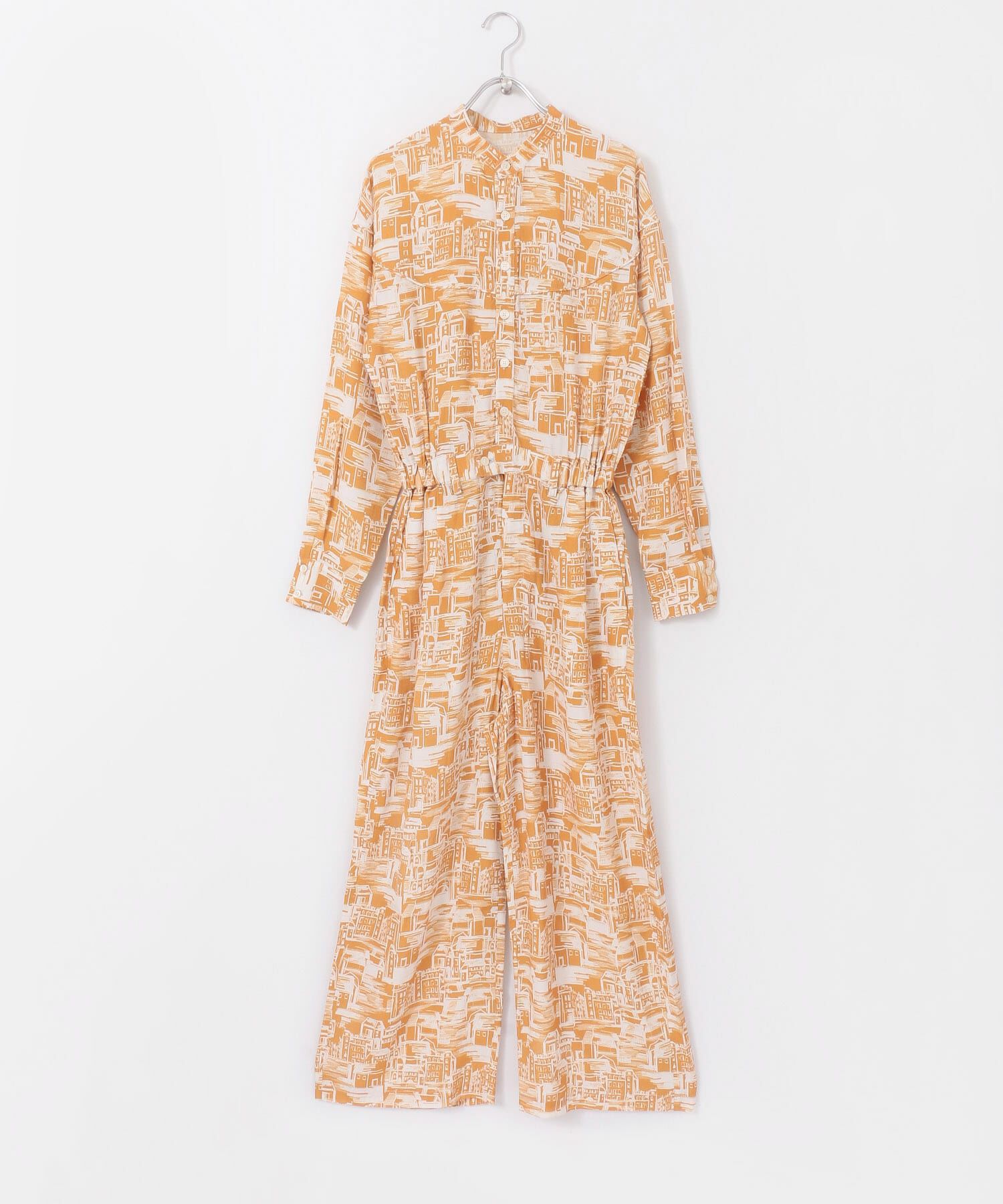  「townプリントジャンプスーツ&there4;」|スカート|