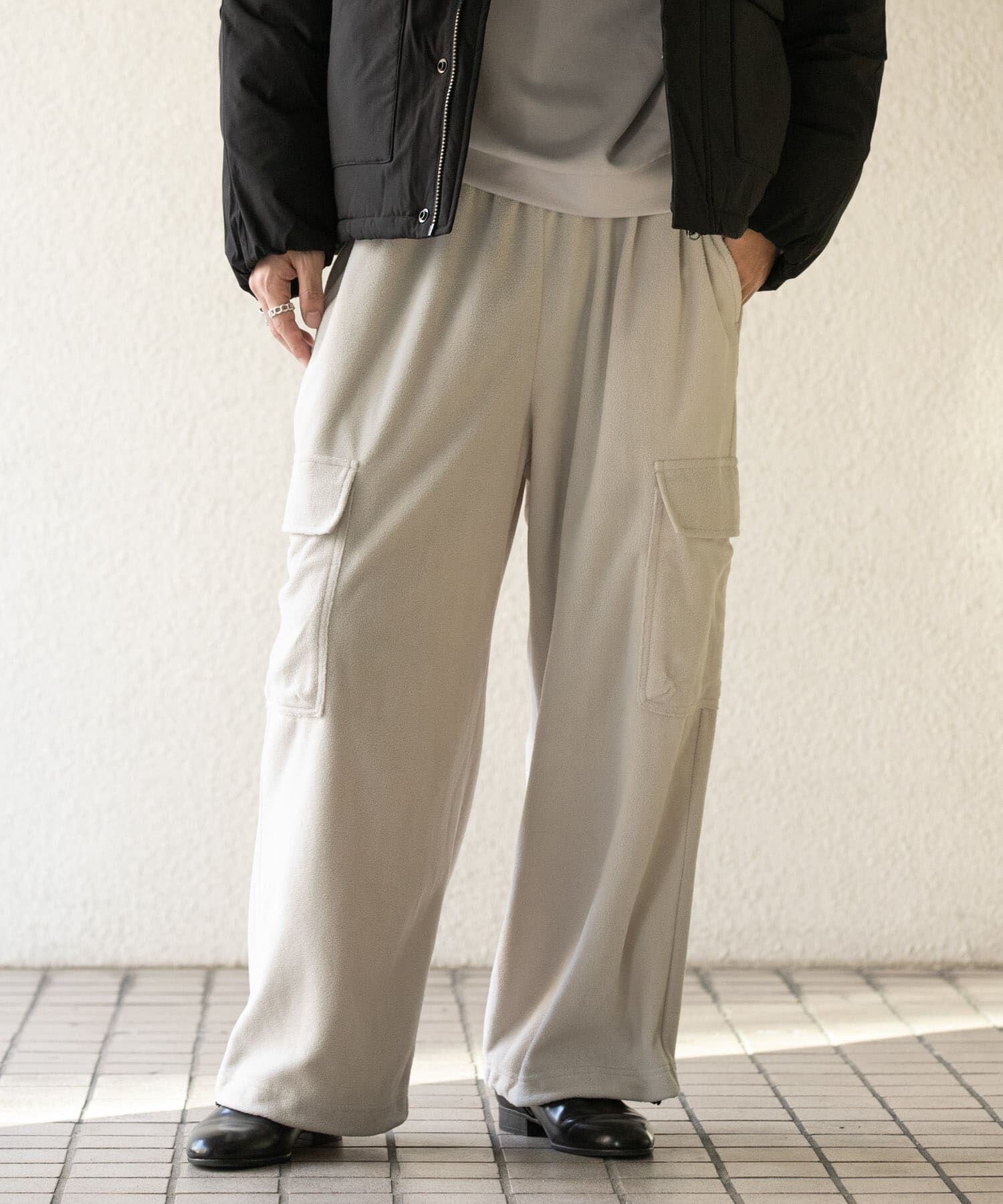 SENSE OF PLACE by URBAN RESEARCH「フリースカーゴパンツ」|その他|