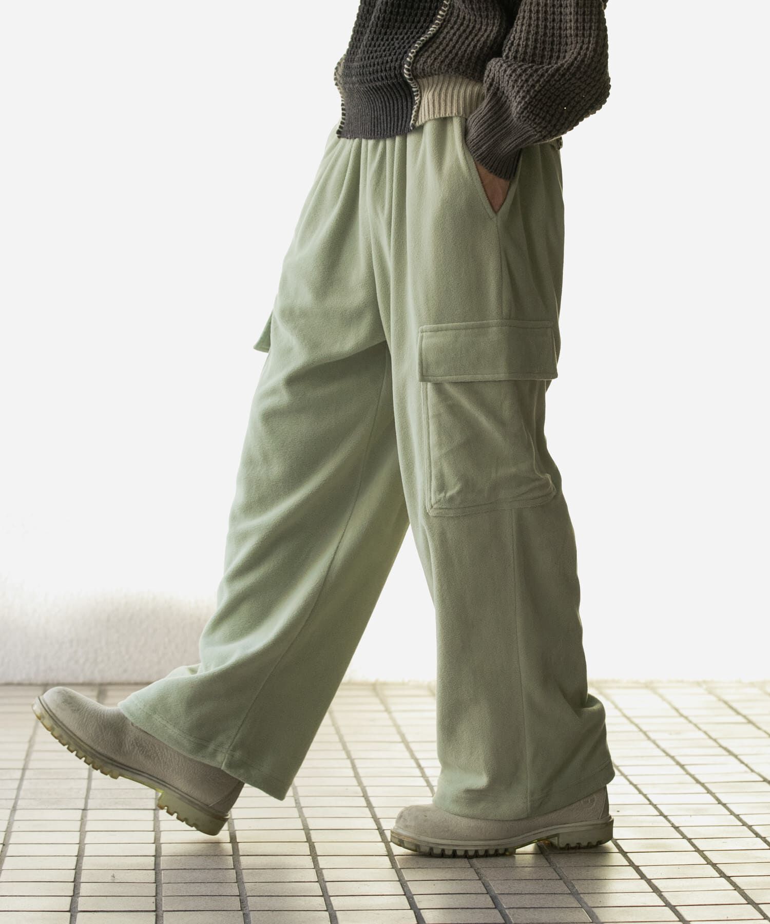 SENSE OF PLACE by URBAN RESEARCH「フリースカーゴパンツ」|その他|
