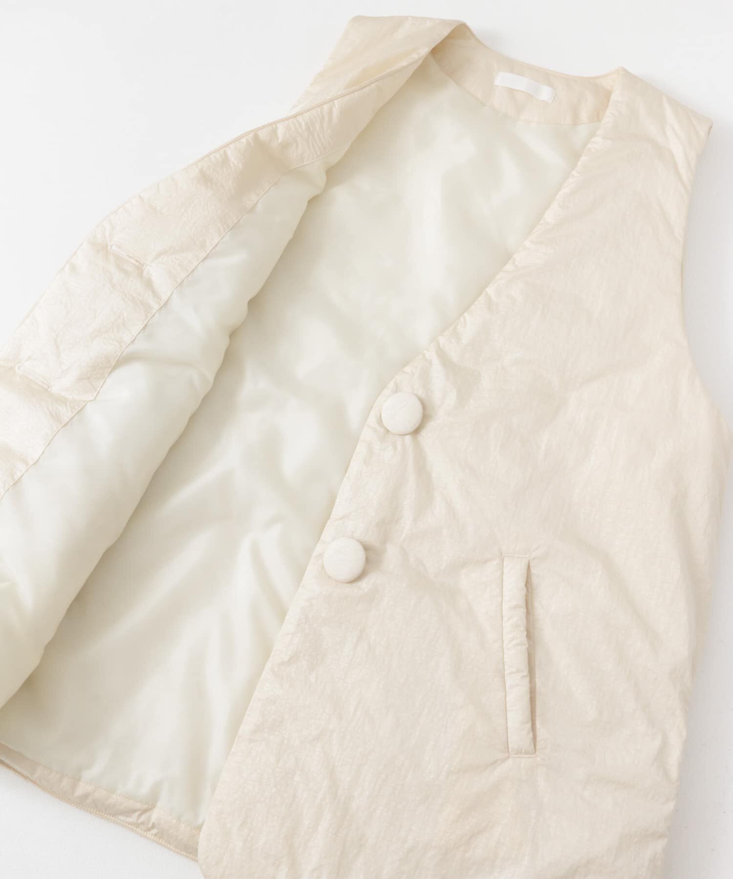 SENSE OF PLACE by URBAN RESEARCH「サイドジップパフベスト」|ダウンベスト・ベスト|