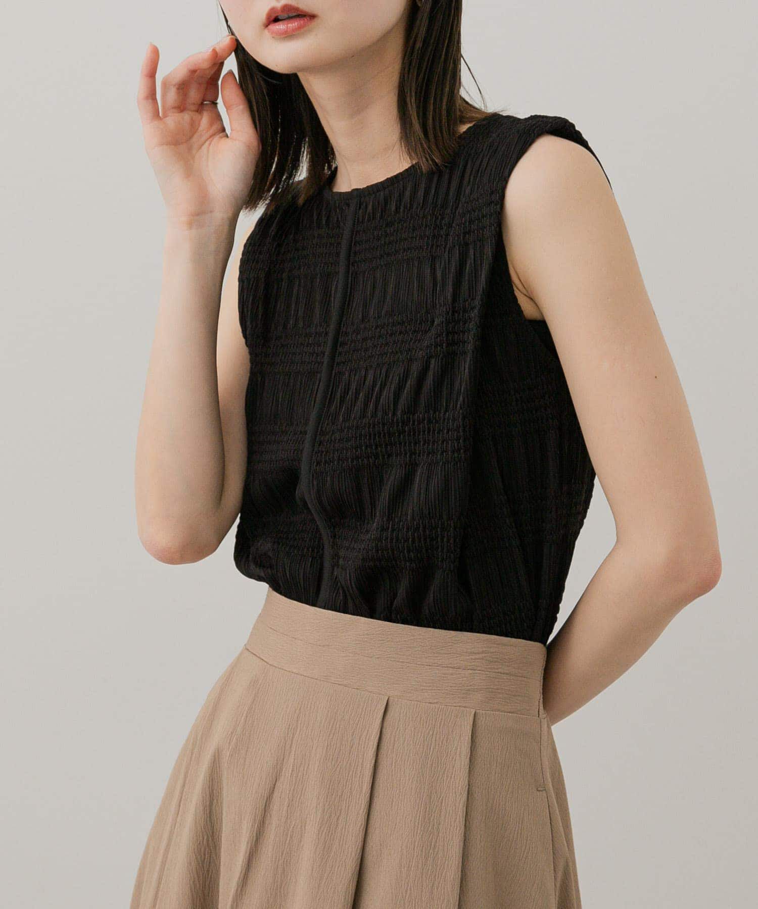 SENSE OF PLACE by URBAN RESEARCH「シャーリングパイピングカットトップ」|Tシャツ・カットソー|