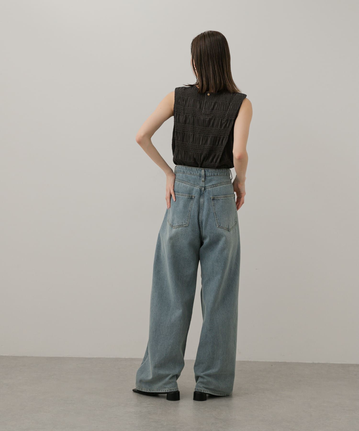 SENSE OF PLACE by URBAN RESEARCH「シャーリングパイピングカットトップ」|Tシャツ・カットソー|