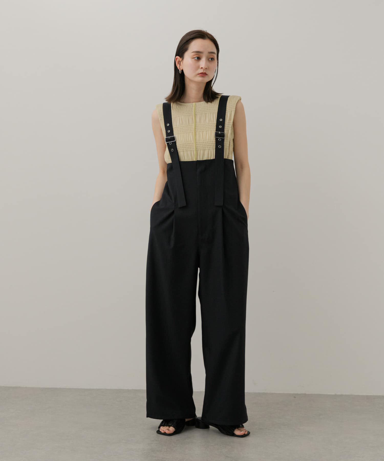 SENSE OF PLACE by URBAN RESEARCH「シャーリングパイピングカットトップ」|Tシャツ・カットソー|