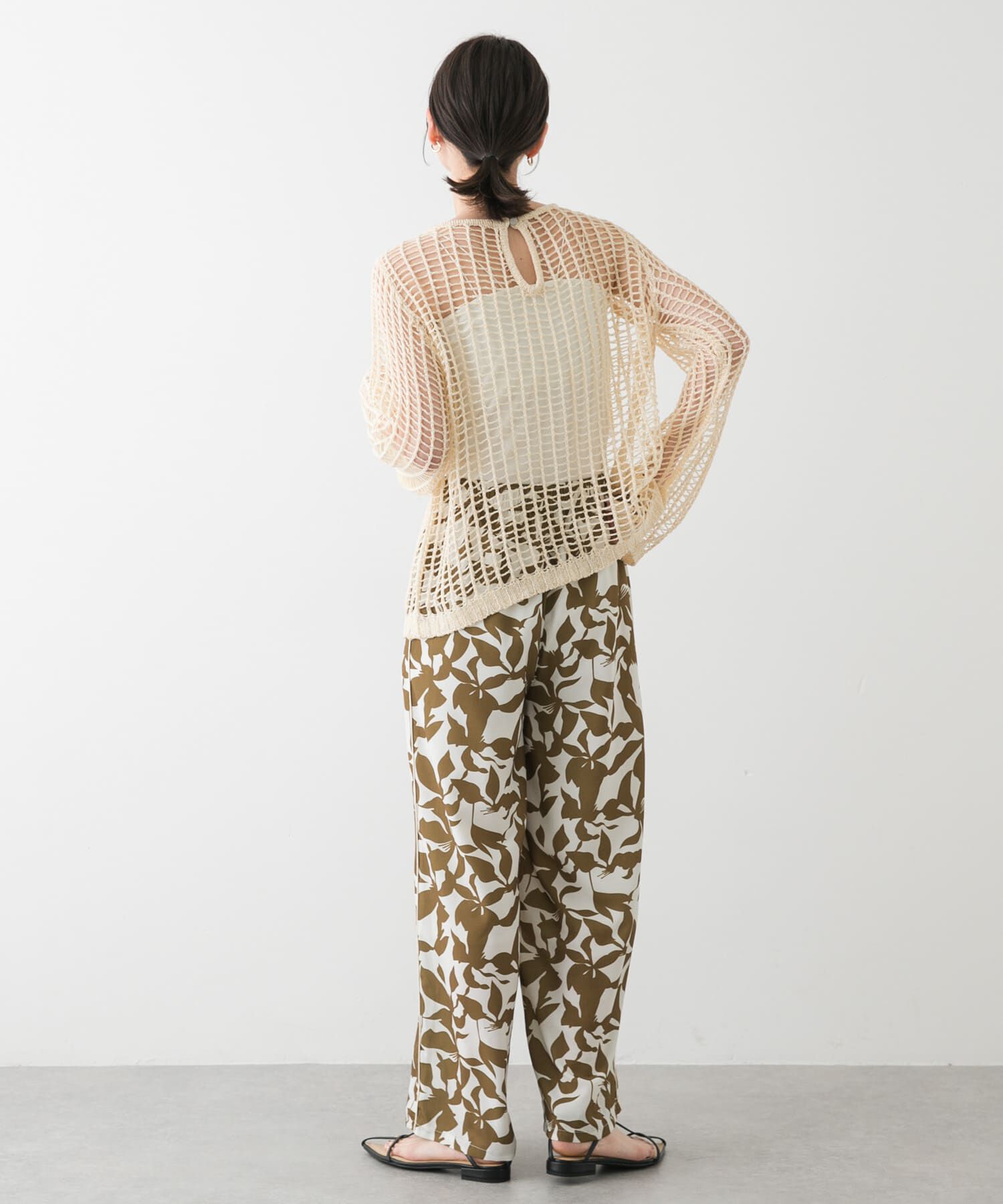 SENSE OF PLACE by URBAN RESEARCH「ポインテッドナローストラップサンダル」|サンダル|