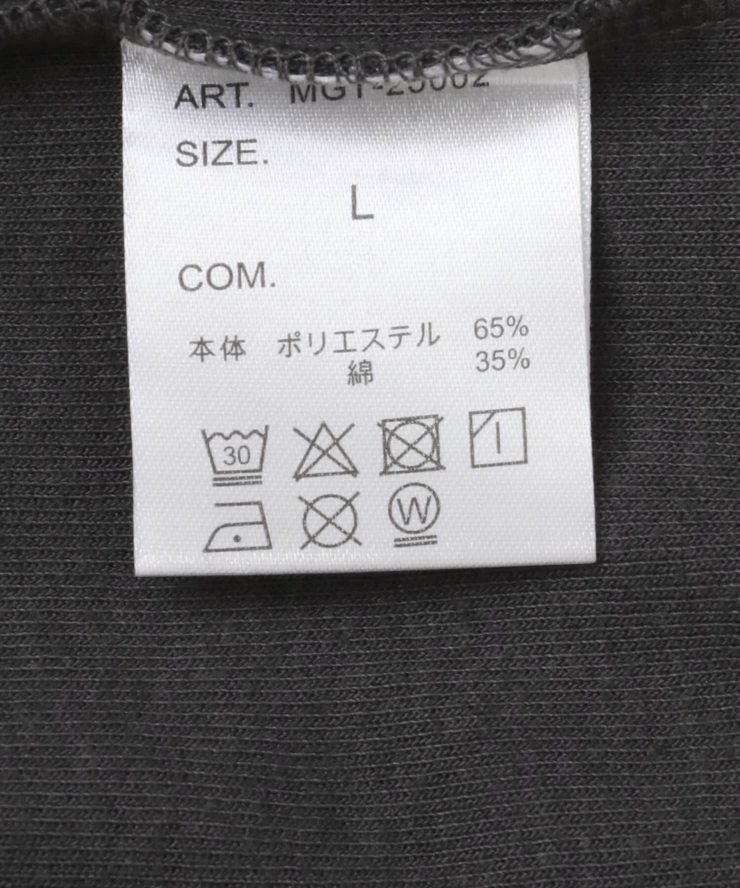 SENSE OF PLACE by URBAN RESEARCH「『WEB限定』Mark Gonzales　スタンドハーフZIPドローコードTシャツ」|Tシャツ・カットソー|