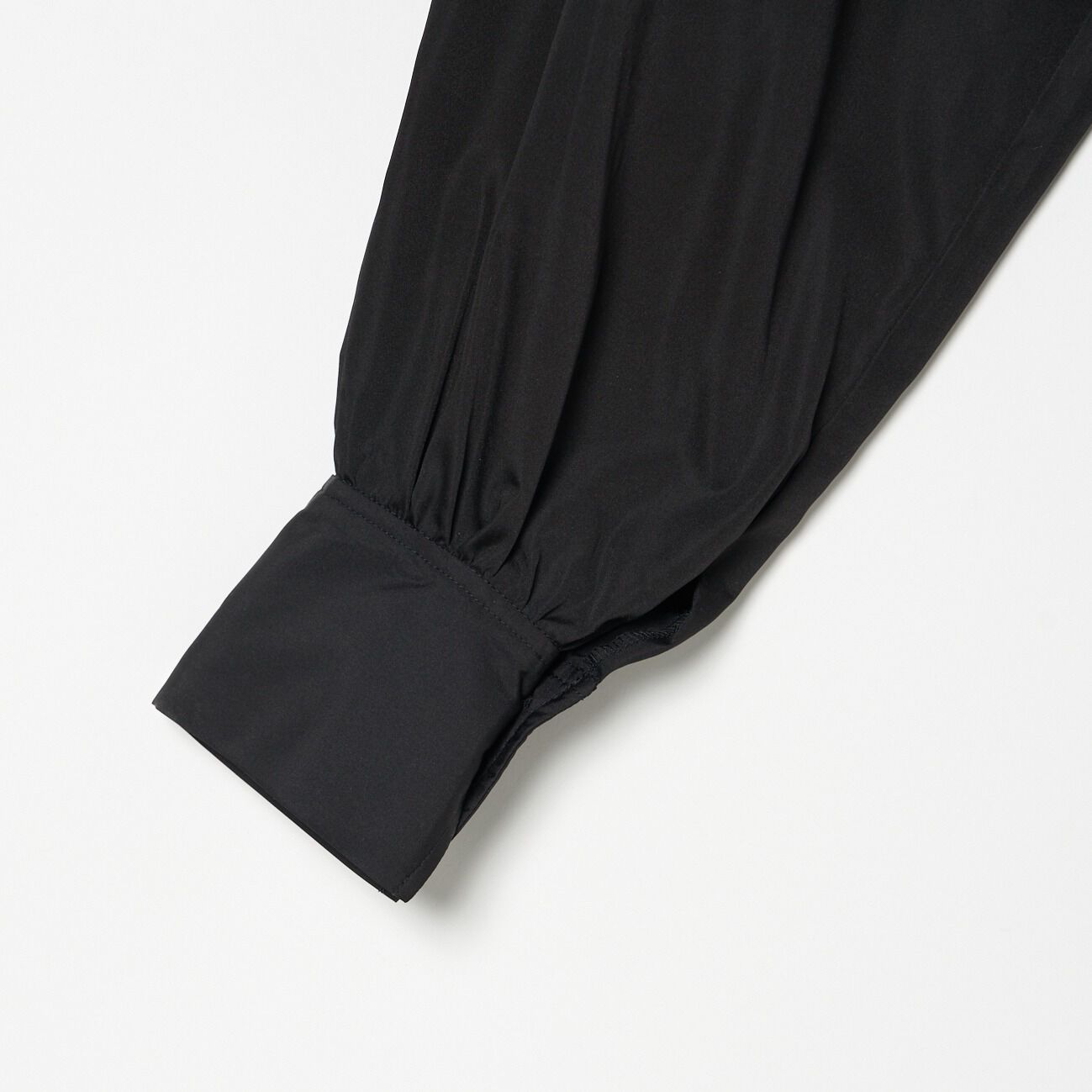 HELIOPOLE「HELIOPOLE CHANBRAY TAFFETA GATHER BLOUSE」|シャツ・ブラウス|