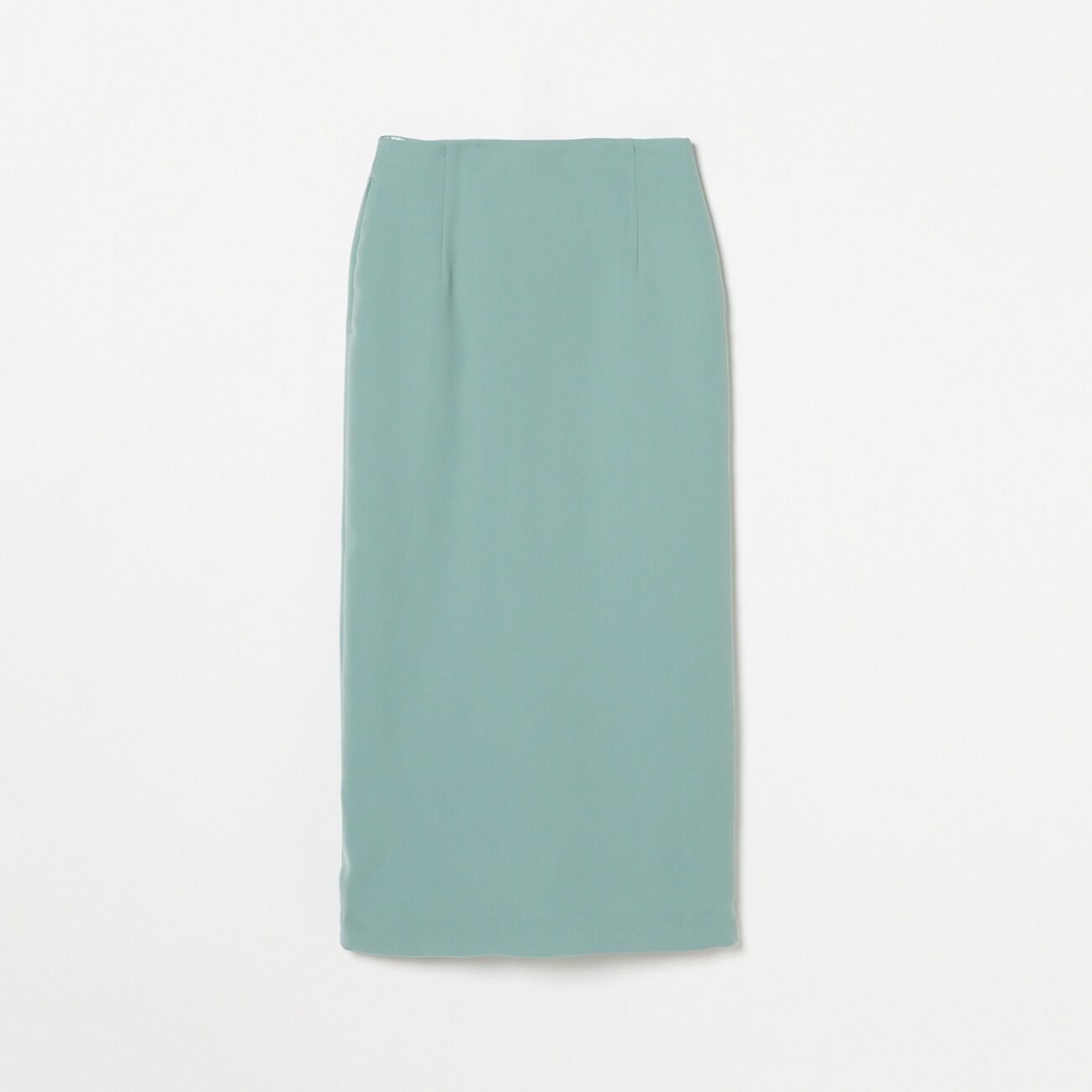 HELIOPOLE「HELIOPOLE SILKY DOUBLE TWILL LEAN SK」|スカート|グリーン