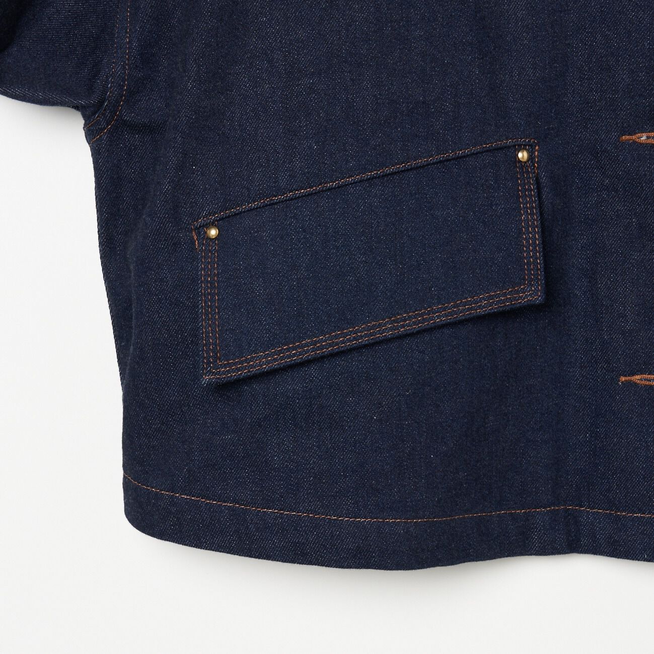  「MACKINTOSH HUMBIE NOCOLLARDENIM JACKET」|デニムジャケット|