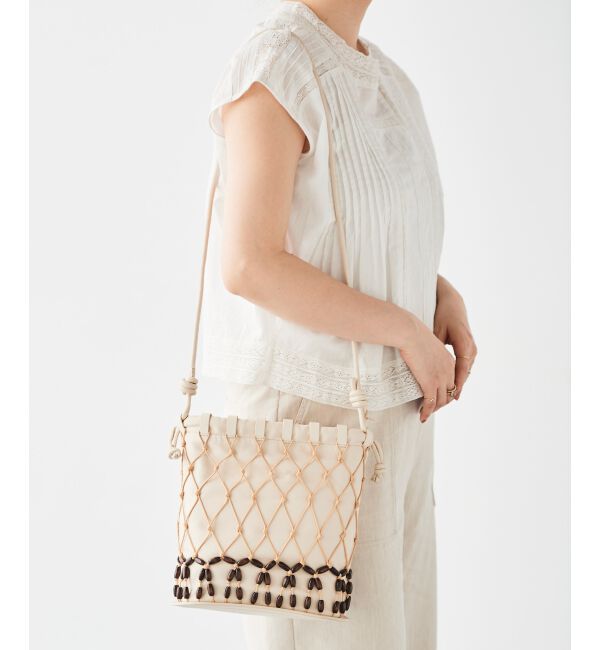 le.coeur blanc「BAGMATI レザー&times;コードショルダー」|ショルダー・メッセンジャー|