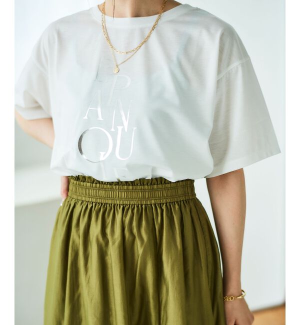 le.coeur blanc「《手洗い可能》キリカエギャザースカート」|スカート|