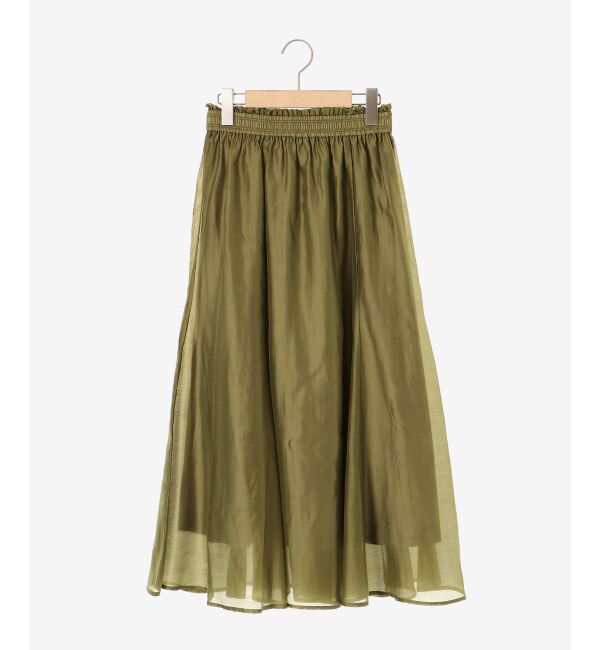 le.coeur blanc「《手洗い可能》キリカエギャザースカート」|スカート|