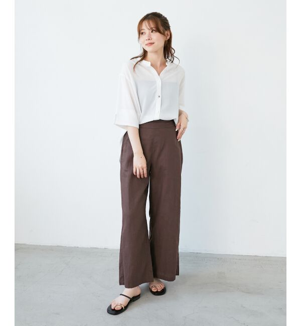  「★NO.1ヒット大人気ブラウス★2WAYジョーゼットブラウス」|シャツ・ブラウス|