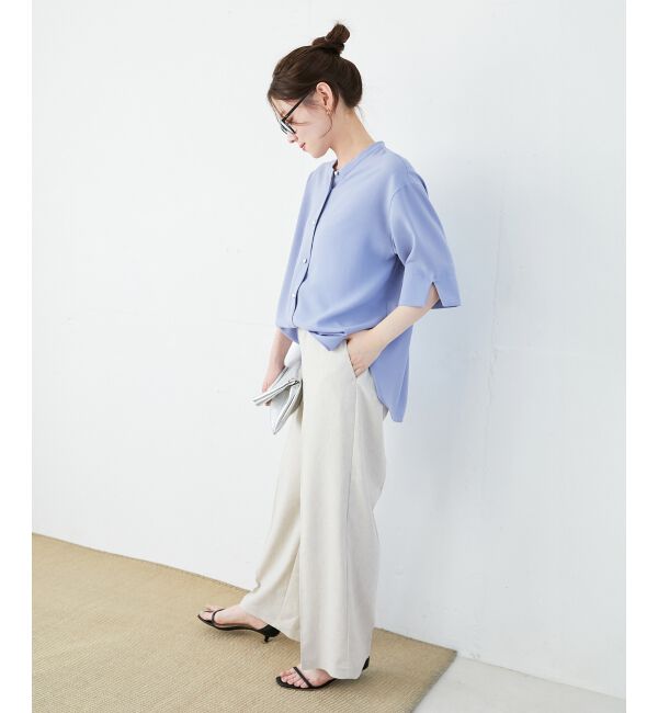  「★NO.1ヒット大人気ブラウス★2WAYジョーゼットブラウス」|シャツ・ブラウス|