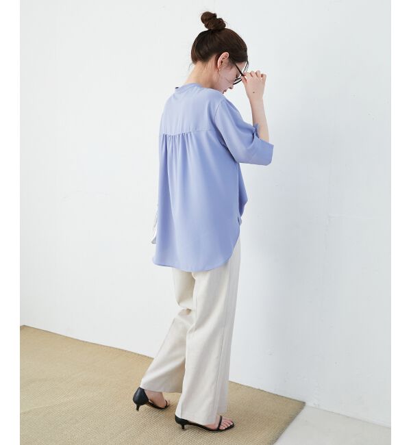  「★NO.1ヒット大人気ブラウス★2WAYジョーゼットブラウス」|シャツ・ブラウス|