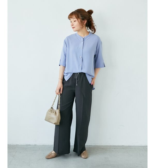  「★NO.1ヒット大人気ブラウス★2WAYジョーゼットブラウス」|シャツ・ブラウス|