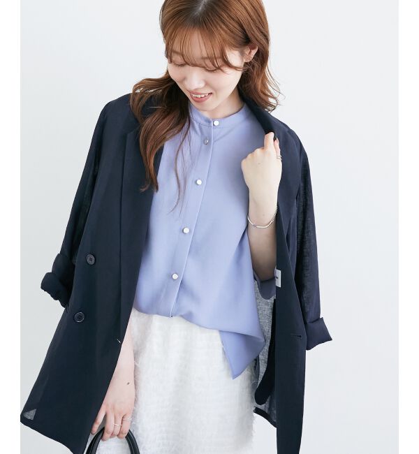  「★NO.1ヒット大人気ブラウス★2WAYジョーゼットブラウス」|シャツ・ブラウス|