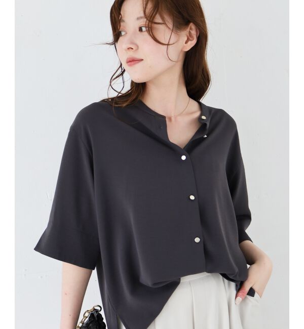  「★NO.1ヒット大人気ブラウス★2WAYジョーゼットブラウス」|シャツ・ブラウス|