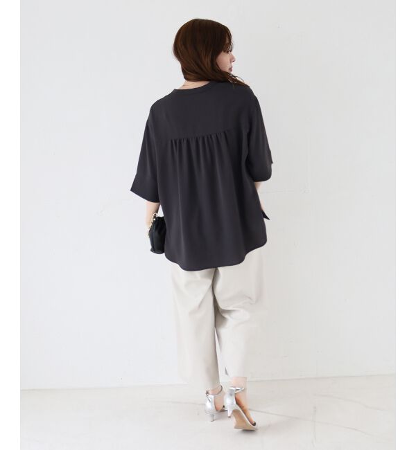  「★NO.1ヒット大人気ブラウス★2WAYジョーゼットブラウス」|シャツ・ブラウス|