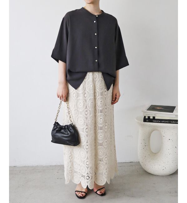  「★NO.1ヒット大人気ブラウス★2WAYジョーゼットブラウス」|シャツ・ブラウス|