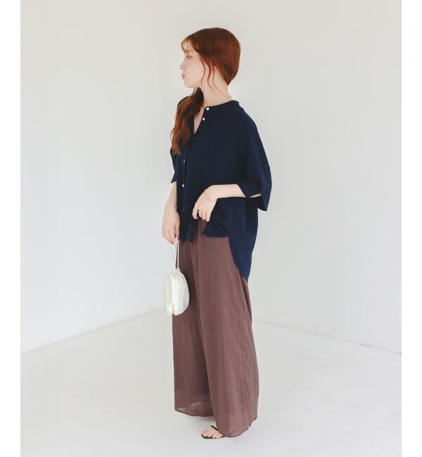  「★NO.1ヒット大人気ブラウス★2WAYジョーゼットブラウス」|シャツ・ブラウス|