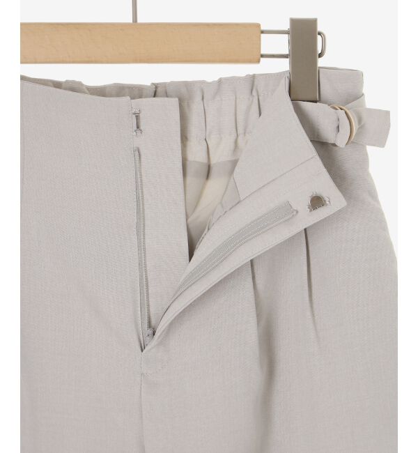  「《手洗い可能》タンブラーブッチャータックワイドパンツ」|その他|