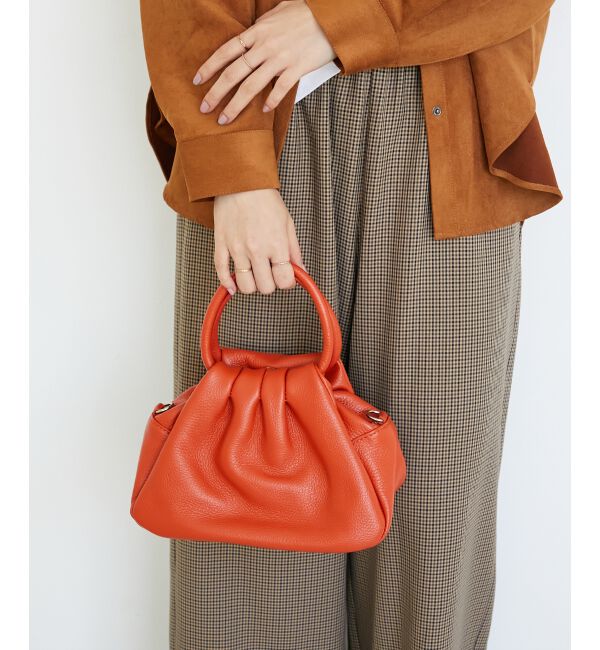  「MILLELA FIRENZEギャザーショルダーバッグ」|ショルダー・メッセンジャー|