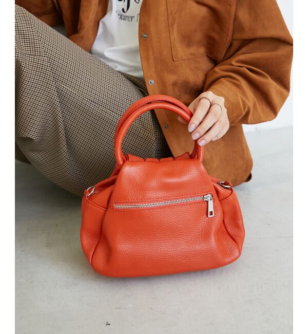  「MILLELA FIRENZEギャザーショルダーバッグ」|ショルダー・メッセンジャー|