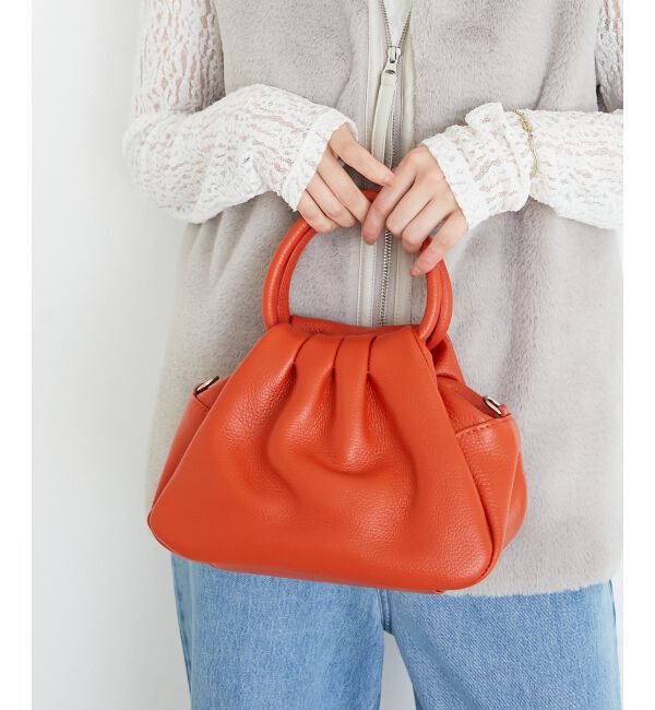  「MILLELA FIRENZEギャザーショルダーバッグ」|ショルダー・メッセンジャー|