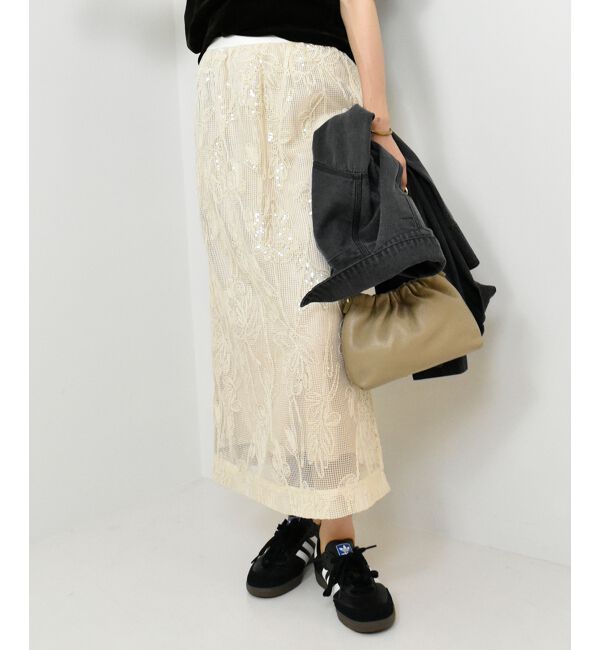  「TORRAZZO DONNAスパンコールスカート」|スカート|