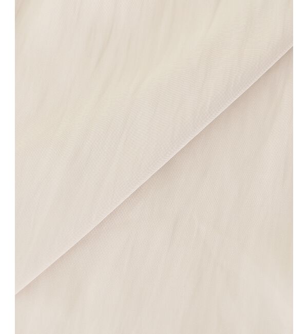  「パウダーサテンシャーリングフレンチブラウス」|シャツ・ブラウス|