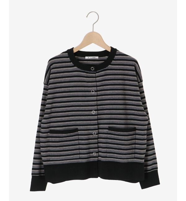  「リングボタンクルーカーディガン」|カーディガン|