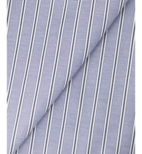  「《WEB・一部店舗限定》AL ストライプフロントフリルブラウス」|シャツ・ブラウス|