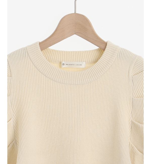 MAJESTICLEGON「ガーリースタイトップス」|ニット・セーター|