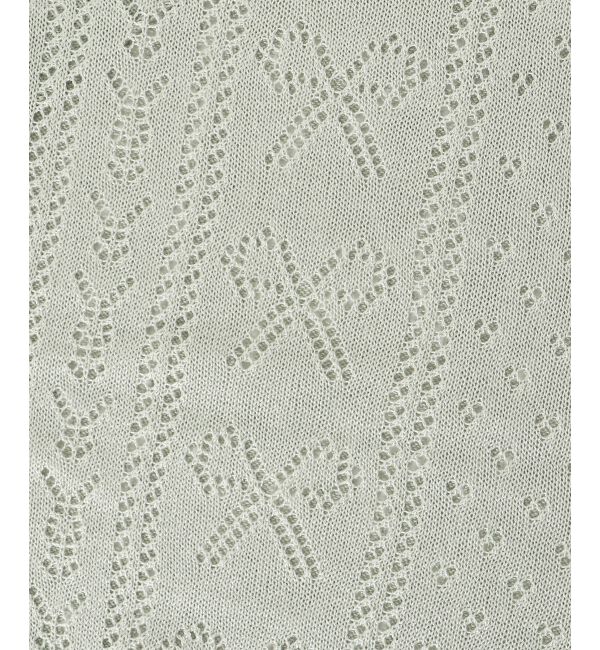 MAJESTICLEGON「リボン透かし編みカーディガン」|カーディガン|