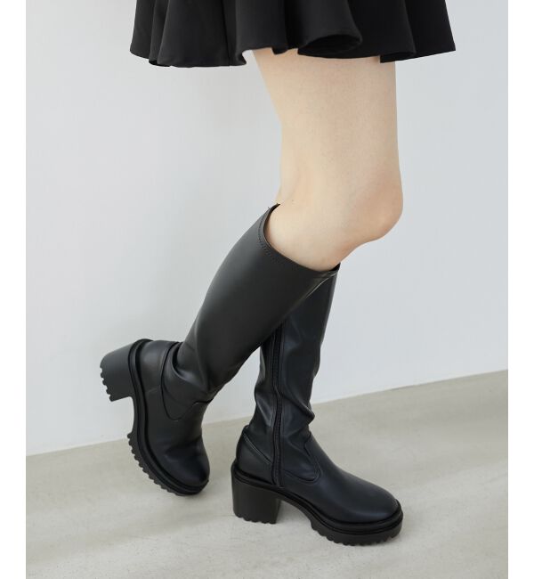 MAJESTICLEGON「盛れるストレッチロングブーツ」|ロングブーツ|