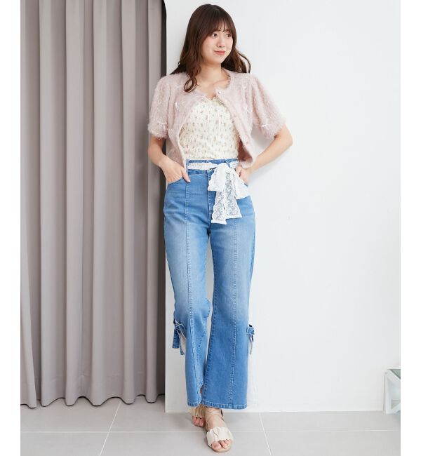  「シアーギャザーサンダル」|サンダル|