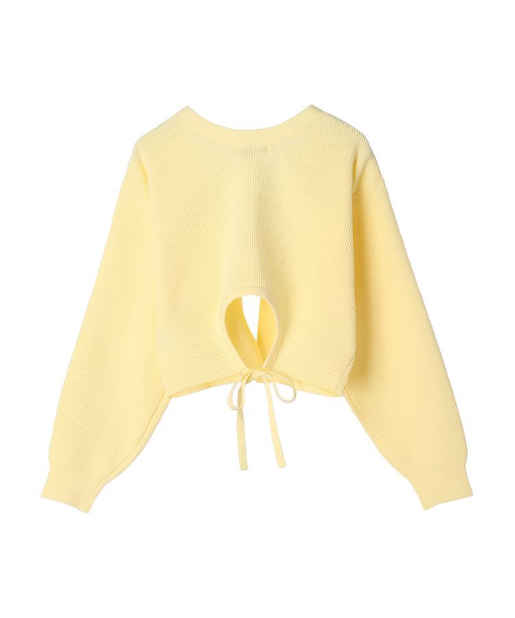 earth music&ecology「バックリボンボレロ」|カーディガン|