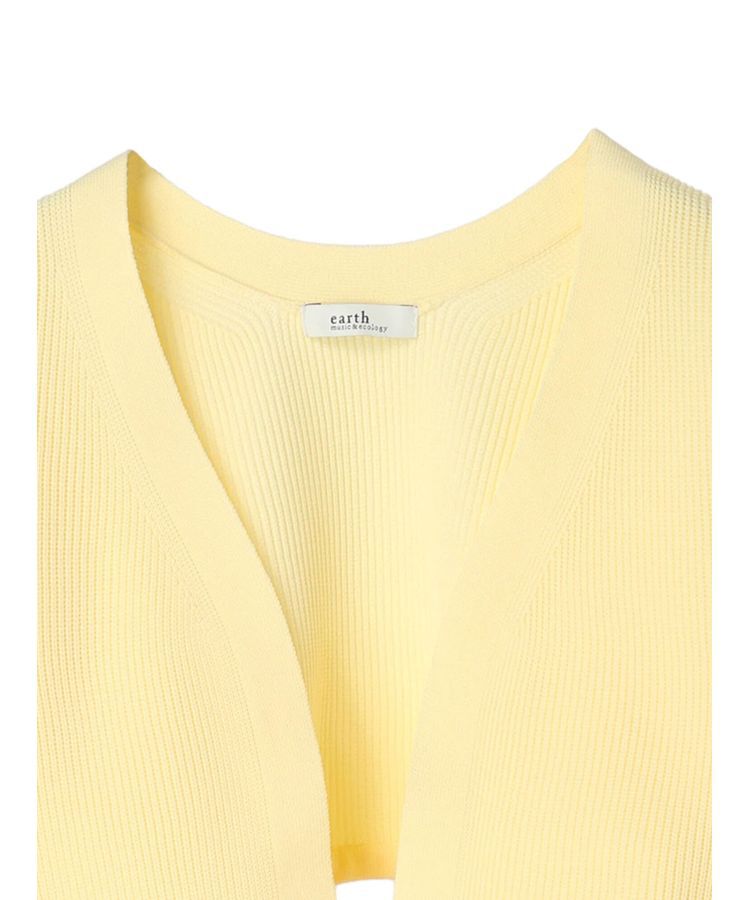 earth music&ecology「バックリボンボレロ」|カーディガン|