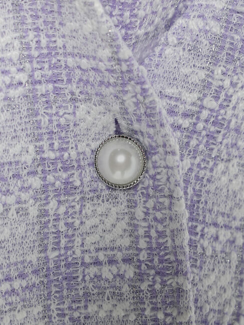 earth music&ecology「SET2点　カットソーツィードアンサンブル」|カーディガン|