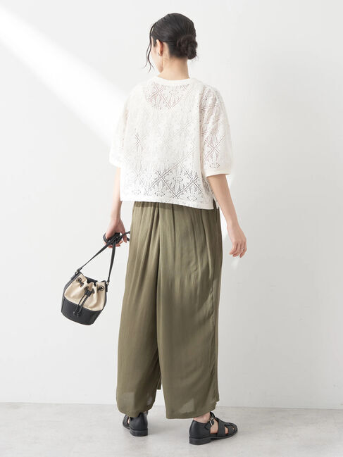 earth music&ecology「レースプルオーバー」|Tシャツ・カットソー|