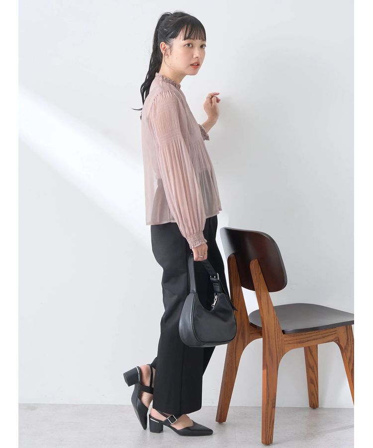 earth music&ecology「マジョリカプリーツシアープルオーバー」|Tシャツ・カットソー|