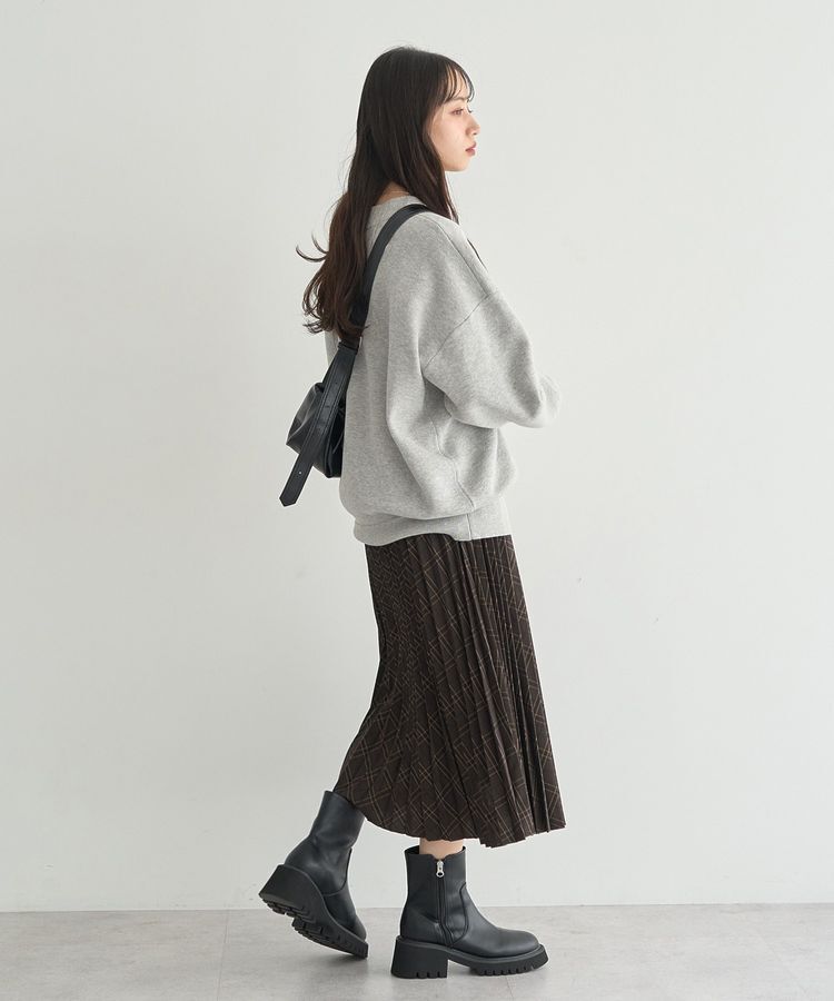 earth music&ecology「プリーツミディスカート」|スカート|