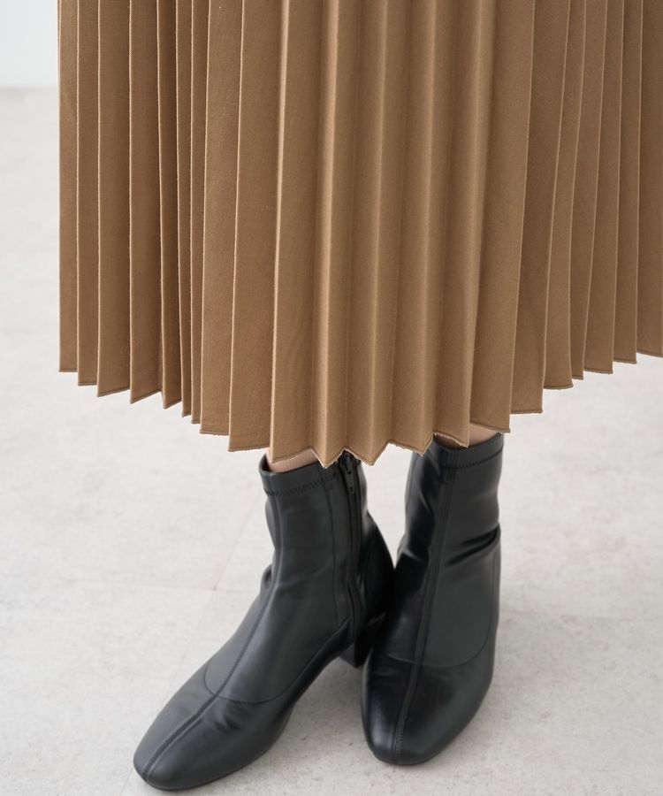 earth music&ecology「プリーツミディスカート」|スカート|