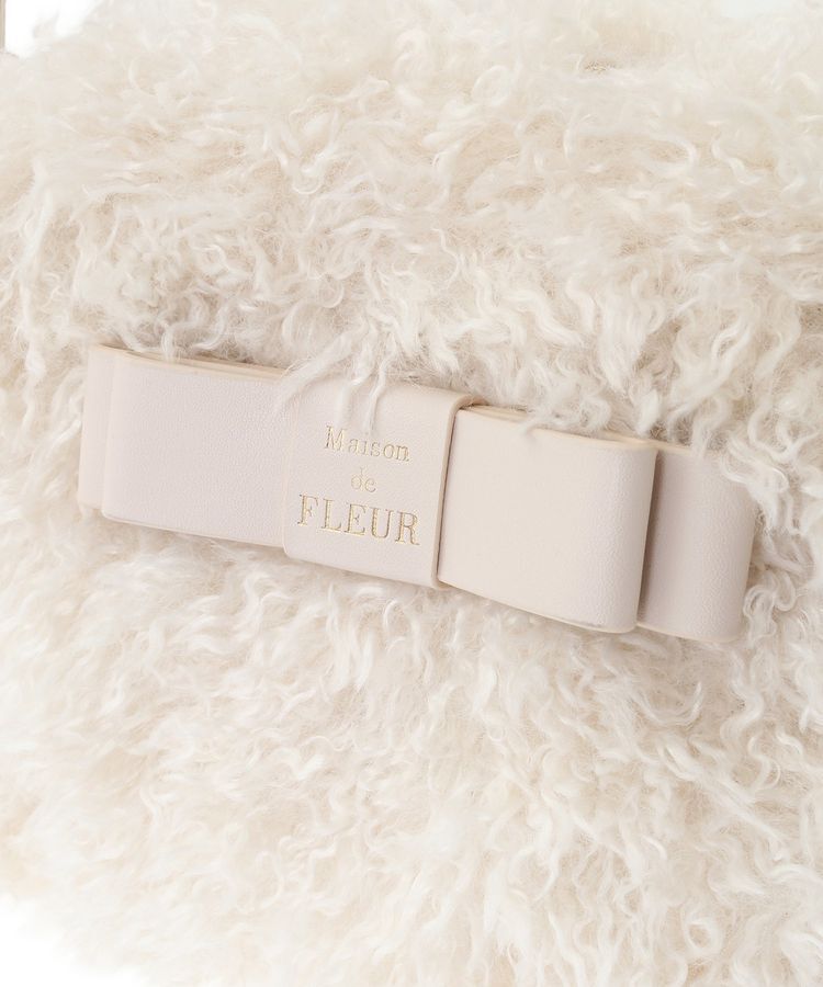 Maison de FLEUR「フェイクファーミニショルダーバッグ」|ショルダー・メッセンジャー|