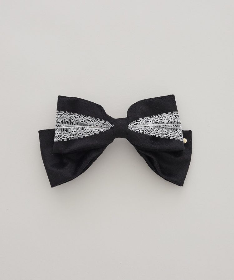 Maison de FLEUR「ベロアレースリボンバレッタ」|その他|